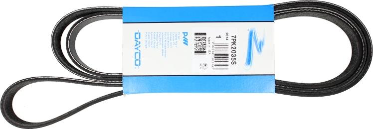 DAYCO 7PK2035S - Поліклиновий ремінь autozip.com.ua