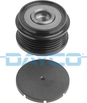DAYCO ALP2345 - Ремінний шків, генератор autozip.com.ua
