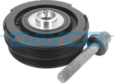 DAYCO DPV1058K - Ремінний шків, колінчастий вал autozip.com.ua