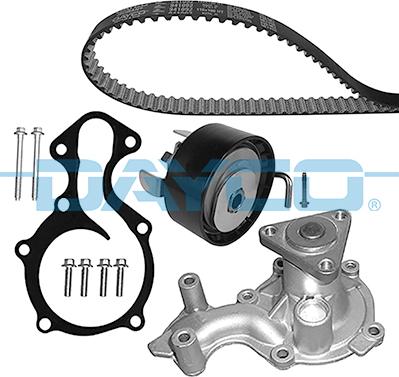 DAYCO KBIOWP020 - Водяний насос + комплект зубчатого ременя autozip.com.ua