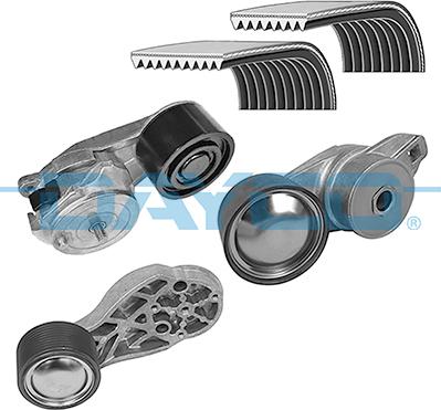 DAYCO KPV434HD - Поликлиновий ремінний комплект autozip.com.ua