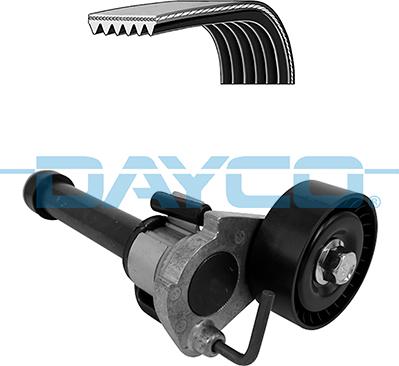 Dayco KPV435 - Поликлиновий ремінний комплект autozip.com.ua