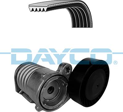 Dayco KPV528 - Поликлиновий ремінний комплект autozip.com.ua