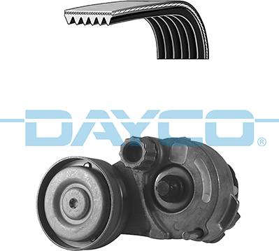 Dayco KPV573 - Поликлиновий ремінний комплект autozip.com.ua