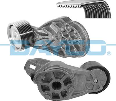 DAYCO KPV078HD - Поликлиновий ремінний комплект autozip.com.ua