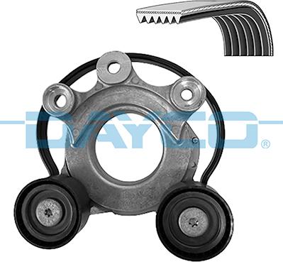 DAYCO KPV1461 - Поликлиновий ремінний комплект autozip.com.ua