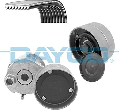 DAYCO KPV163HD - Поликлиновий ремінний комплект autozip.com.ua