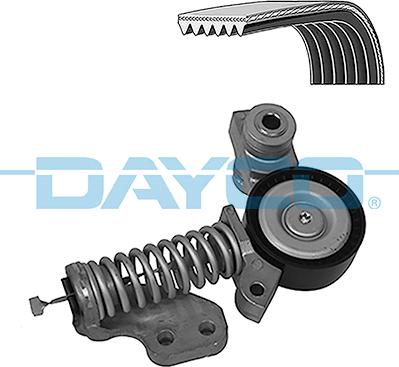 DAYCO KPV1061 - Поликлиновий ремінний комплект autozip.com.ua
