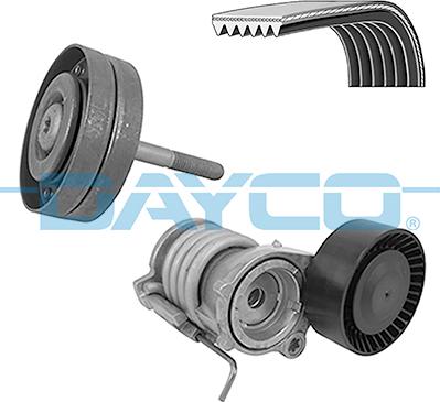 Dayco KPV359 - Поликлиновий ремінний комплект autozip.com.ua
