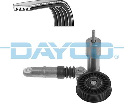 DAYCO KPV254 - Поликлиновий ремінний комплект autozip.com.ua