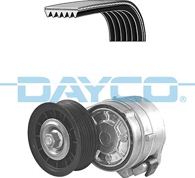 Dayco KPV745 - Поликлиновий ремінний комплект autozip.com.ua