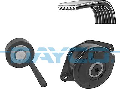 DAYCO KPV784 - Поликлиновий ремінний комплект autozip.com.ua