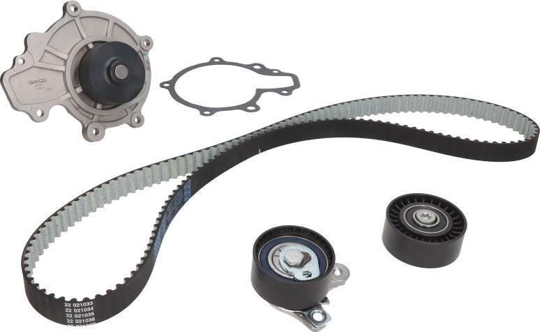 DAYCO KTBWP9760 - Водяний насос + комплект зубчатого ременя autozip.com.ua