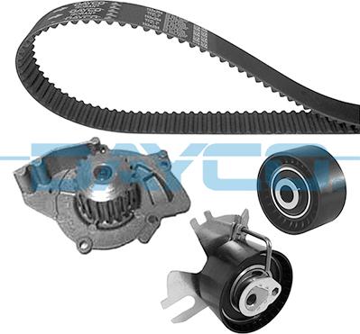 DAYCO KTBWP4550 - Водяний насос + комплект зубчатого ременя autozip.com.ua