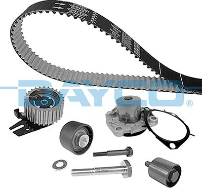 DAYCO KTBWP12370 - Водяний насос + комплект зубчатого ременя autozip.com.ua