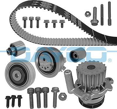 DAYCO KTBWP7880 - Водяний насос + комплект зубчатого ременя autozip.com.ua