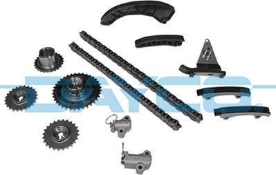 DAYCO KTC1096 - Комплект ланцюга приводу распредвала autozip.com.ua