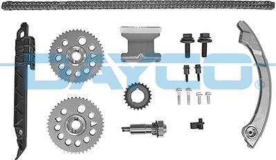 Dayco KTC1070 - Комплект ланцюга приводу распредвала autozip.com.ua