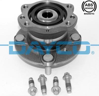 DAYCO KWD1261 - Комплект підшипника маточини колеса autozip.com.ua