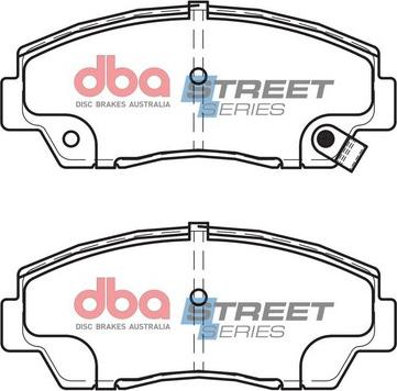 DBA Australia DB409SS - Гальмівні колодки, дискові гальма autozip.com.ua