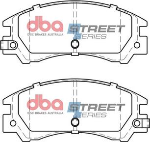 DBA Australia DB418SS - Гальмівні колодки, дискові гальма autozip.com.ua