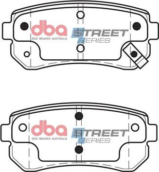 DBA Australia DB1943SS - Гальмівні колодки, дискові гальма autozip.com.ua