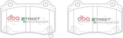 DBA Australia DB15041SP - Комплект високоефективних гальмівних колодок autozip.com.ua