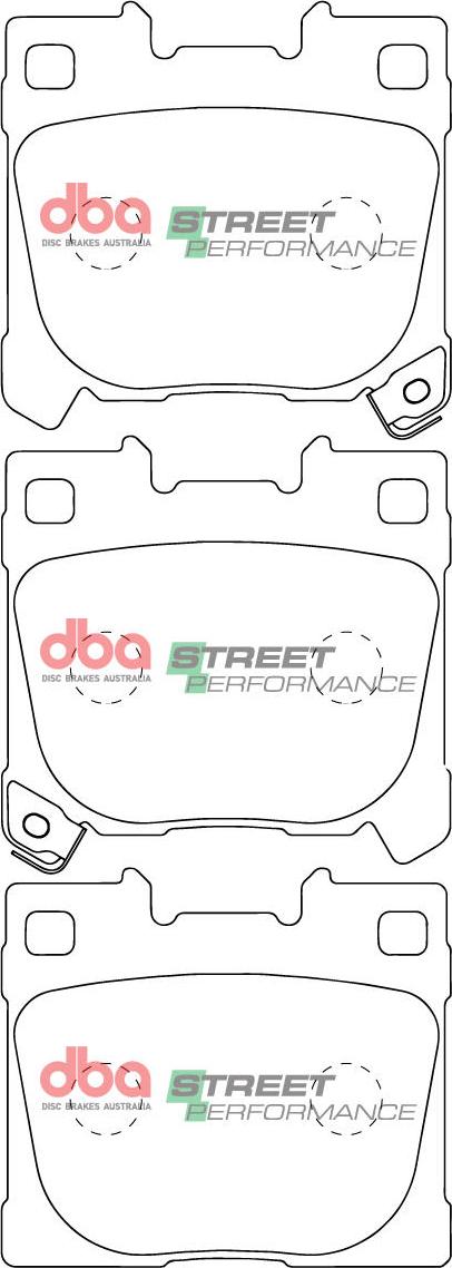 DBA Australia DB15148SP - Гальмівні колодки, дискові гальма autozip.com.ua