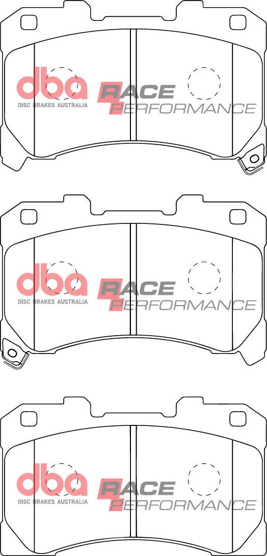 DBA Australia DB15147RP - Гальмівні колодки, дискові гальма autozip.com.ua