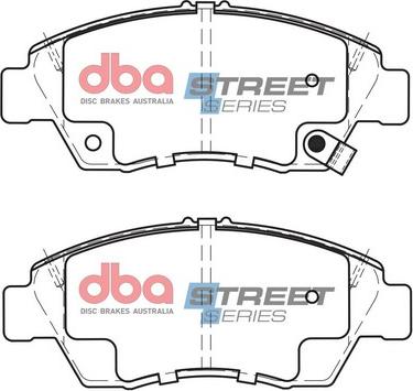 DBA Australia DB1662SS - Гальмівні колодки, дискові гальма autozip.com.ua