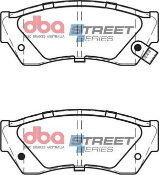 DBA Australia DB1155SS - Гальмівні колодки, дискові гальма autozip.com.ua