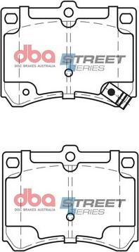 DBA Australia DB1177SS - Гальмівні колодки, дискові гальма autozip.com.ua