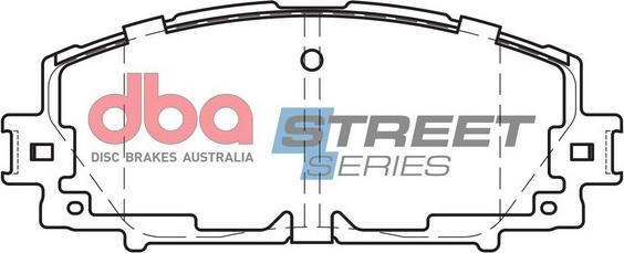 DBA Australia DB1820SS - Гальмівні колодки, дискові гальма autozip.com.ua