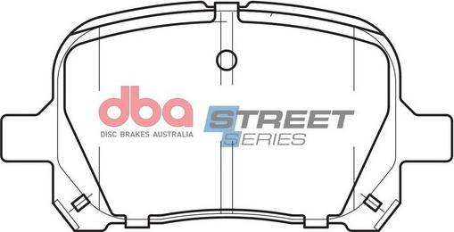 DBA Australia DB1345SS - Гальмівні колодки, дискові гальма autozip.com.ua