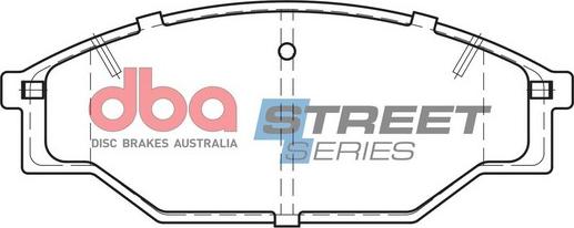DBA Australia DB1350SS - Гальмівні колодки, дискові гальма autozip.com.ua
