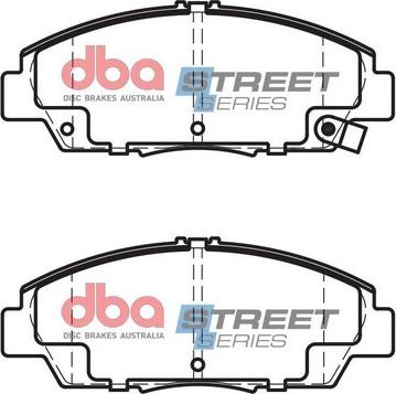 DBA Australia DB1268SS - Гальмівні колодки, дискові гальма autozip.com.ua