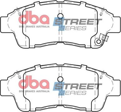 DBA Australia DB1267SS - Гальмівні колодки, дискові гальма autozip.com.ua