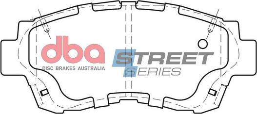 DBA Australia DB1209SS - Гальмівні колодки, дискові гальма autozip.com.ua