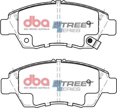 DBA Australia DB1286SS - Гальмівні колодки, дискові гальма autozip.com.ua