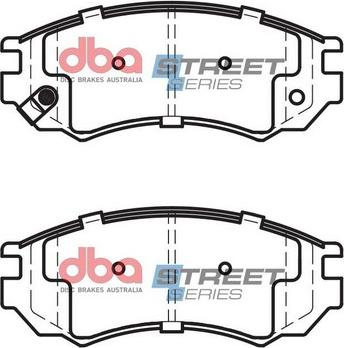 DBA Australia DB1281SS - Гальмівні колодки, дискові гальма autozip.com.ua