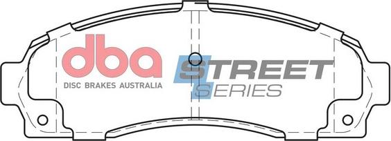 DBA Australia DB1730SS - Гальмівні колодки, дискові гальма autozip.com.ua