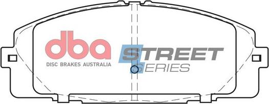 DBA Australia DB1772SS - Гальмівні колодки, дискові гальма autozip.com.ua