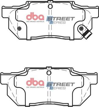 DBA Australia DB300SS - Гальмівні колодки, дискові гальма autozip.com.ua