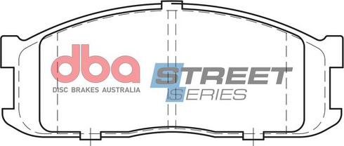 DBA Australia DB388SS - Гальмівні колодки, дискові гальма autozip.com.ua