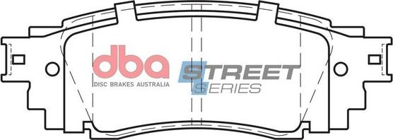 DBA Australia DB2469SS - Гальмівні колодки, дискові гальма autozip.com.ua