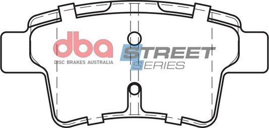 DBA Australia DB2041SS - Гальмівні колодки, дискові гальма autozip.com.ua
