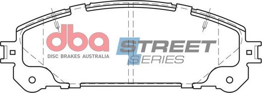 DBA Australia DB2004SS - Гальмівні колодки, дискові гальма autozip.com.ua