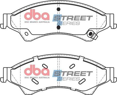 DBA Australia DB2074SS - Гальмівні колодки, дискові гальма autozip.com.ua