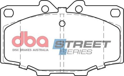 DBA Australia DB288SS - Гальмівні колодки, дискові гальма autozip.com.ua
