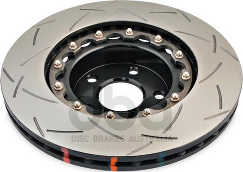 DBA Australia DBA5010BLKS - Економічний гальмівний диск autozip.com.ua